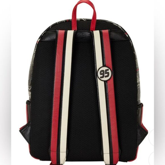 Loungefly Pixar Cars Lightning McQueen Full-Size Backpack - Picture 2 of 5